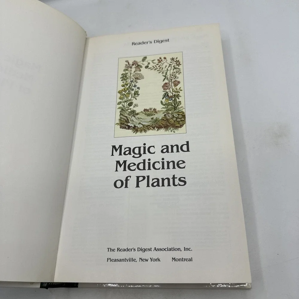 Magic and Medicine of Plants by Reader's Digest Editors 1989 Hardcover
